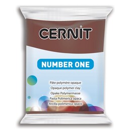 Cernit Number One Polimer Kil 800 Brown - 1