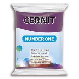 Cernit Number One Polimer Kil 962 Purple - 1