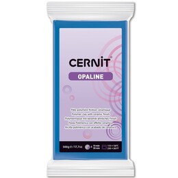 Cernit Opaline Polimer Kil 500 gr. 261 PRIMARY BLUE - 1