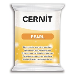 Cernit Pearl (Pırıltılı) Polimer Kil 085 Pearl White - 1