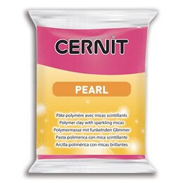 Cernit Pearl (Pırıltılı) Polimer Kil 460 Magenta - 1