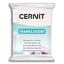 Cernit Translucent (Transparan) Polimer Kil 005 White - 1