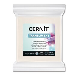 Cernit Translucent (Transparan) Polimer Kil 250 gr. 005 White - 1