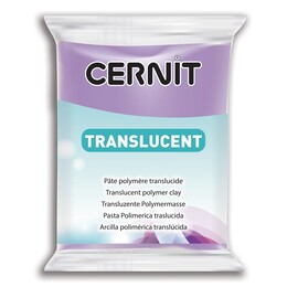 Cernit Translucent (Transparan) Polimer Kil 900 Violet - 1