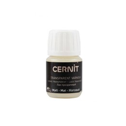 Cernit Transparent Varnish Mat Polimer Kil Verniği 30 ml. - 1