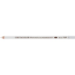 Cretacolor White Chalk Oil Pastel Pencil Füzen Kalem - 1