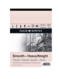 Daler Rowney Smooth Heavyweight Sketchbook Eskiz Çizim Defteri 220 Gr. A5 25 Sayfa - 1