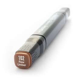 Del Rey Çift Uçlu Çizim Marker Kalemi 102 Raw Umber - 1