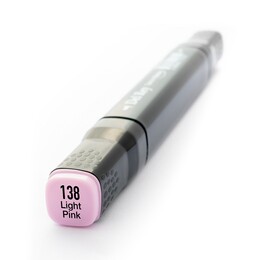 Del Rey Çift Uçlu Çizim Marker Kalemi 138 Light Pink - 1