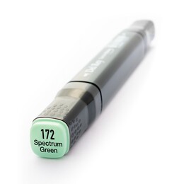 Del Rey Çift Uçlu Çizim Marker Kalemi 172 Spectrum Green - 1