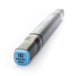 Del Rey Çift Uçlu Çizim Marker Kalemi 183 Phthalo Blue - 1