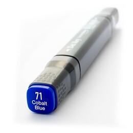 Del Rey Çift Uçlu Çizim Marker Kalemi 71 Cobalt Blue - 1