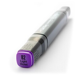 Del Rey Çift Uçlu Çizim Marker Kalemi 82 Light Violet - 1