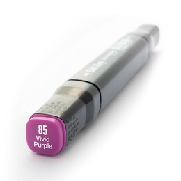 Del Rey Çift Uçlu Çizim Marker Kalemi 85 Vivid Purple - 1