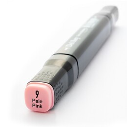 Del Rey Çift Uçlu Çizim Marker Kalemi 9 Pale Pink - 1