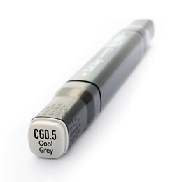 Del Rey Çift Uçlu Çizim Marker Kalemi CG05 Cool Gray 0.5 - 1