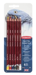 Derwent Pastel Pencil Blister Pastel Boya Kalemi Seti 6 Renk - 1