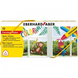 Eberhard Faber Cama Yazan Mumlu Pastel Boya 12 Renk - 1