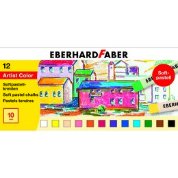 Eberhard Faber Soft Pastel Boya Seti 12 Renk - 1