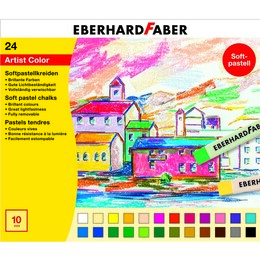 Eberhard Faber Soft Pastel Boya Seti 24 Renk - 1