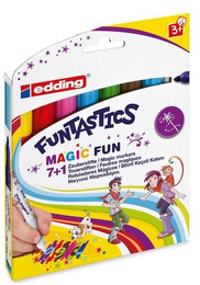 Edding 13 Funtastics Magic Fun Sihirli Keçeli Kelem 8 Renk - 1