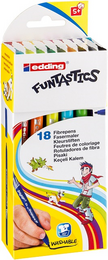 Edding 15 Funtastics İnce Keçeli Kalem 18 Renk - 1