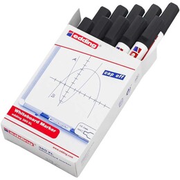 Edding 360 XL Whiteboard Marker Doldurulabilir Yazı Tahtası Kalemi 10'lu Kutu Siyah - 1