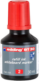 Edding BT30 Whiteboard Marker Ink Yazı Tahtası Kalemi Mürekkebi 30 ml. KIRMIZI - 1