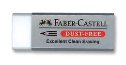 Faber Castell Dust-Free Beyaz Silgi Büyük Boy - 1