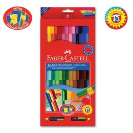 Faber Castell Eğlenceli Keçeli Kalem 30 Renk - 1