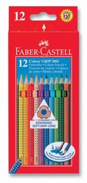 Faber Castell Grip 2001 Boya Kalemi 12 Renk - 1