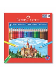 Faber Castell Kuru Boya 24 Renk - 1