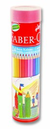 Faber Castell Kuru Boya 24 Renk Metal Tüpte - 1