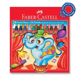 Faber Castell Pastel Boya 24 Renk Karton Kutu - 1