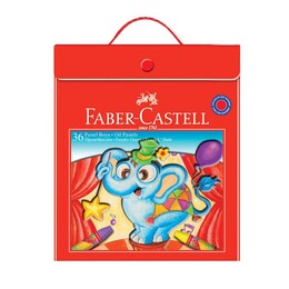 Faber Castell Plastik Çantalı Tutuculu Pastel Boya 36 Renk - 1