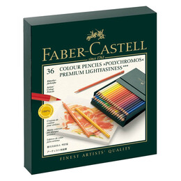 Faber Castell Polychromos Kuru Boya Kalemi Seti 36 Renk Studio Box - 1