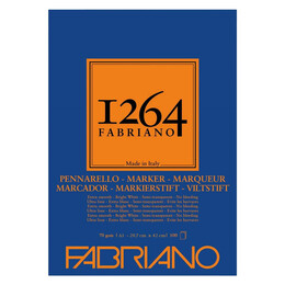 Fabriano 1264 Marker Paper Marker Çizim Defteri Blok 70 gr. A3 100 yaprak - 1