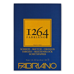 Fabriano 1264 Sketch Paper Eskiz Çizim Defteri 90 gr. A3 100 yaprak - 1