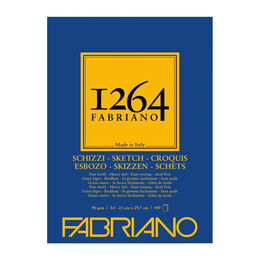 Fabriano 1264 Sketch Paper Eskiz Çizim Defteri 90 gr. A4 100 yaprak - 1