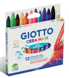 Giotto Cera Maxi Jumbo Mum Boya 12 Renk - 1