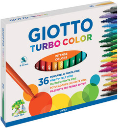 Giotto Turbo Color Keçeli Boya Kalemi 36 Renk - 1