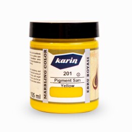 Karin Ebru Boyası 105 ml. 201 Pigment Sarı - 1