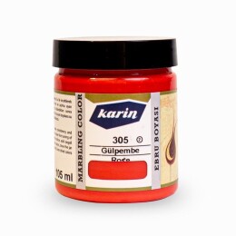 Karin Ebru Boyası 105 ml. 305 Gül Pembe - 1