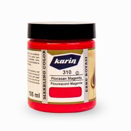 Karin Ebru Boyası 105 ml. 310 Florasan Magenta - 1