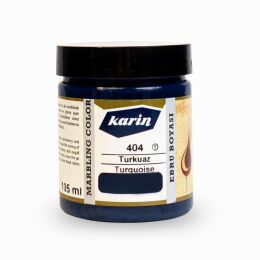 Karin Ebru Boyası 105 ml. 404 Turkuaz - 1