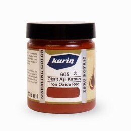 Karin Ebru Boyası 105 ml. 605 Aşı Kırmızı - 1