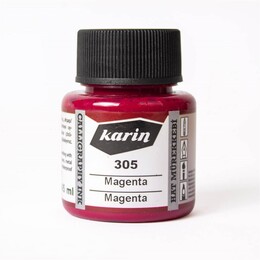 Karin Hat Mürekkebi 45 ml. 305 Magenta - 1