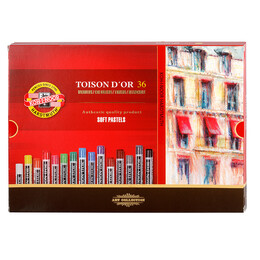 Koh-i Noor Toison D'or Soft Pastel Boya Seti 36 Renk - 1