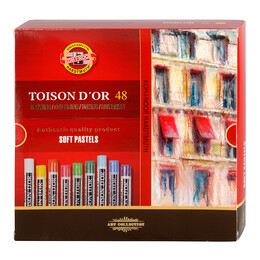 Koh-i Noor Toison D'or Soft Pastel Boya Seti 48 Renk - 1