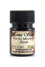 Koza Hat (İs) Mürekkebi 25 cc. SİYAH - 1